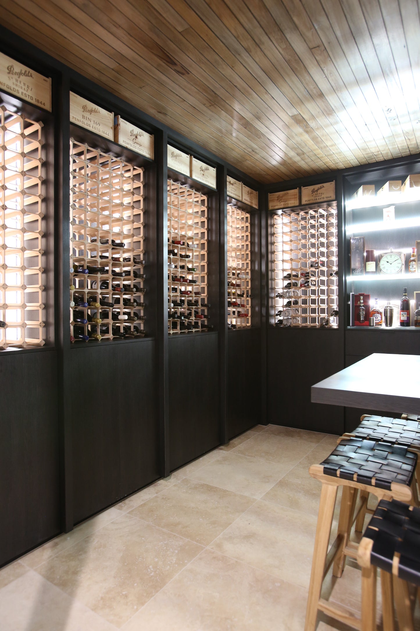 modular oak racking