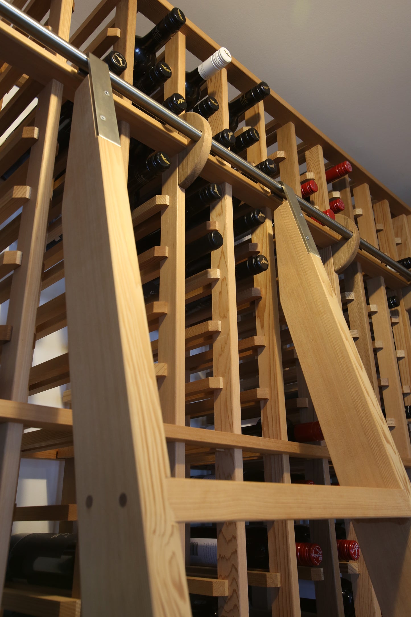 cedar library ladder