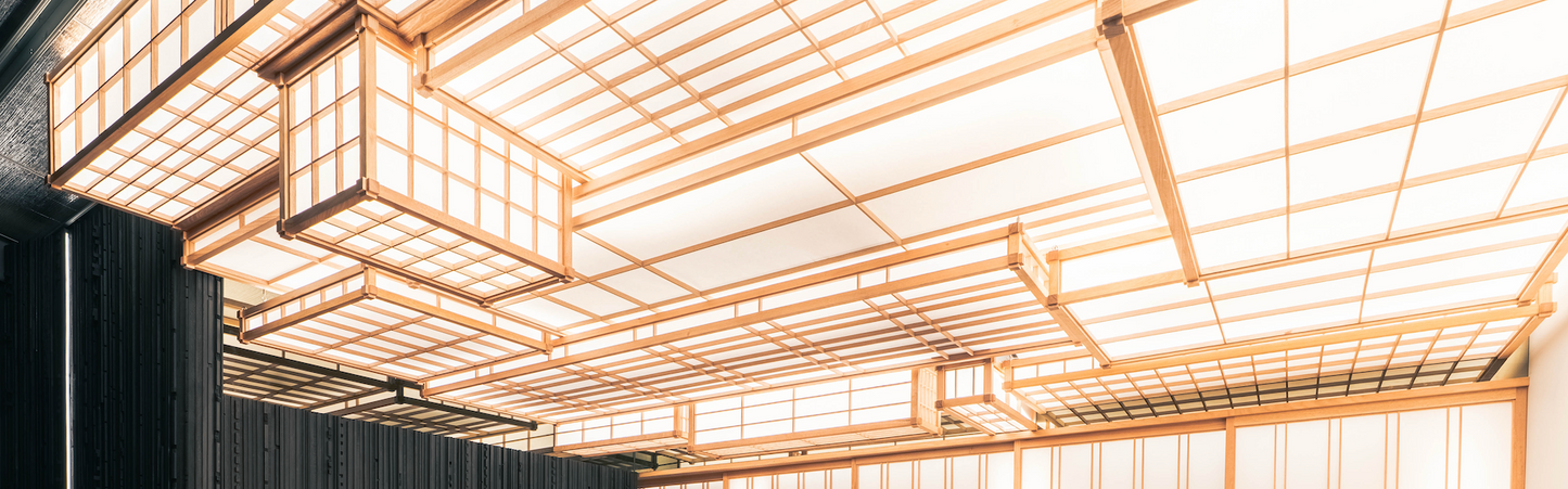 abstract ceiling light