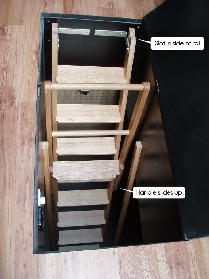 underground cellar ladder