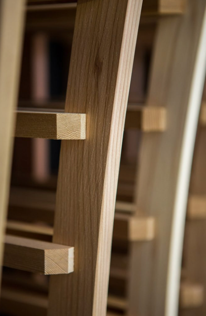custom straight concave racking