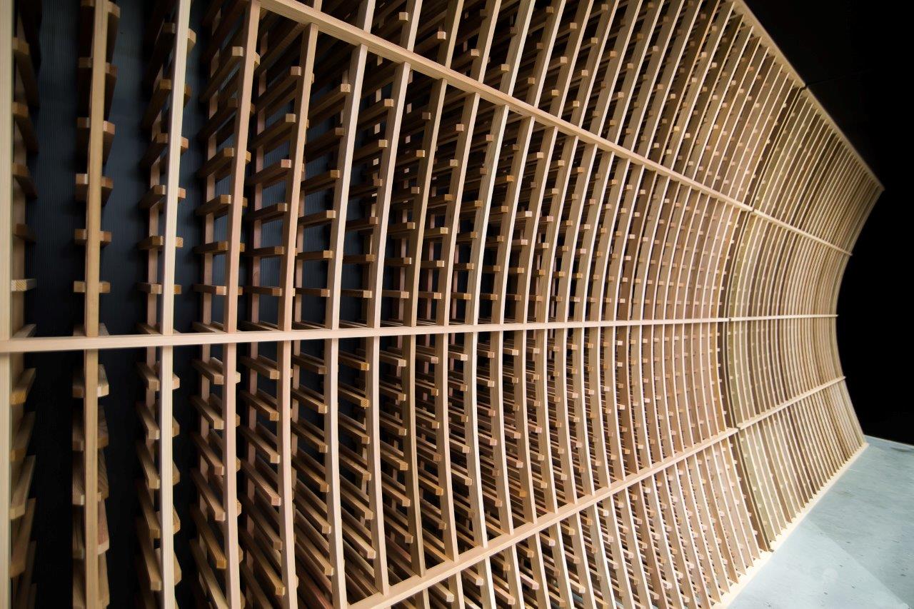custom straight concave racking