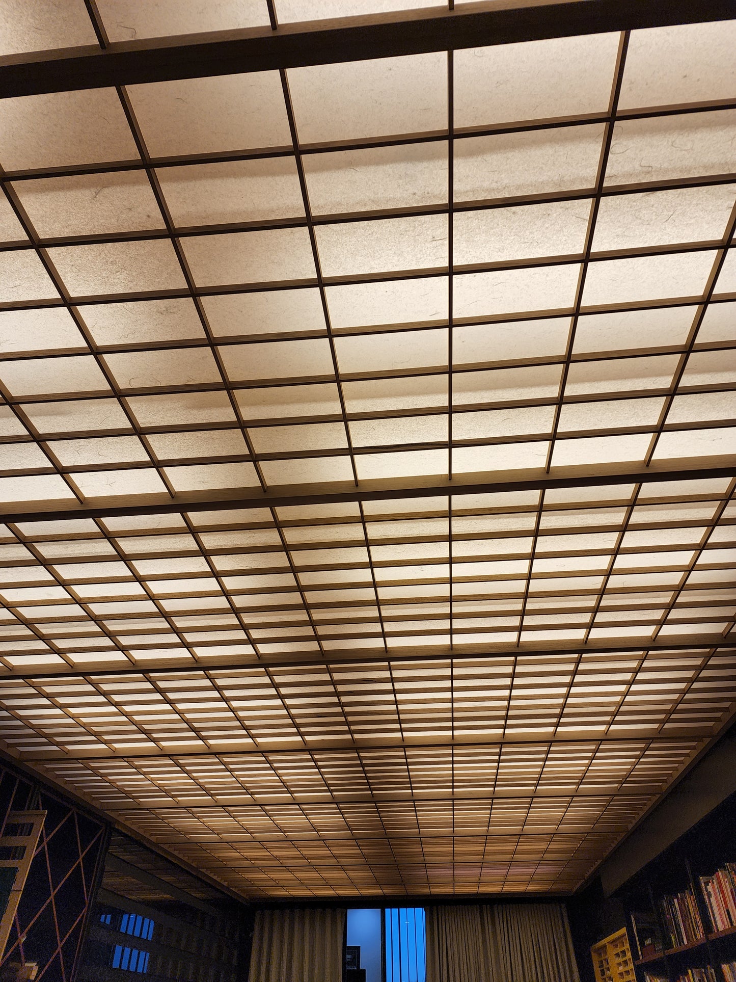 full shoji ceiling light
