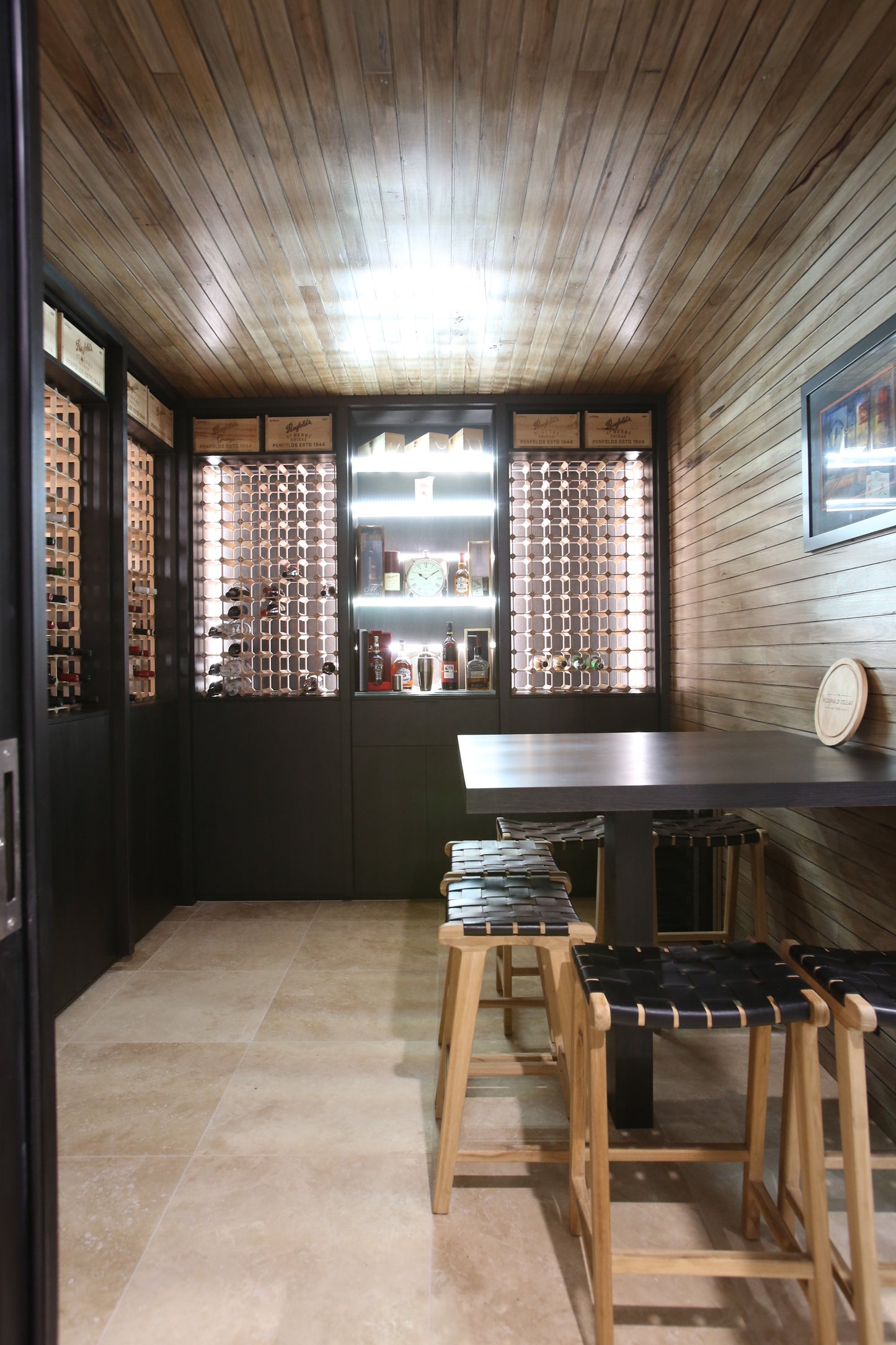 modular oak racking