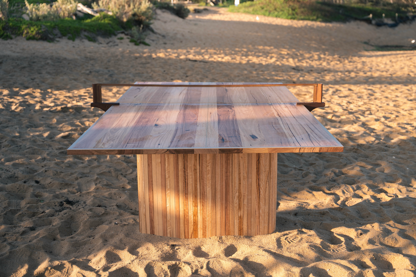 the table-tennis table
