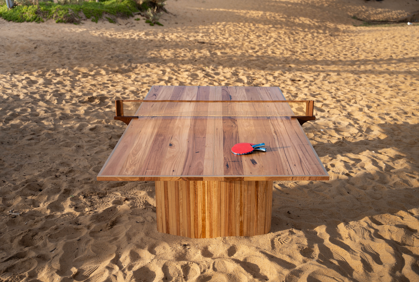 the table-tennis table