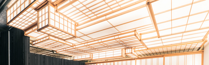 abstract ceiling light