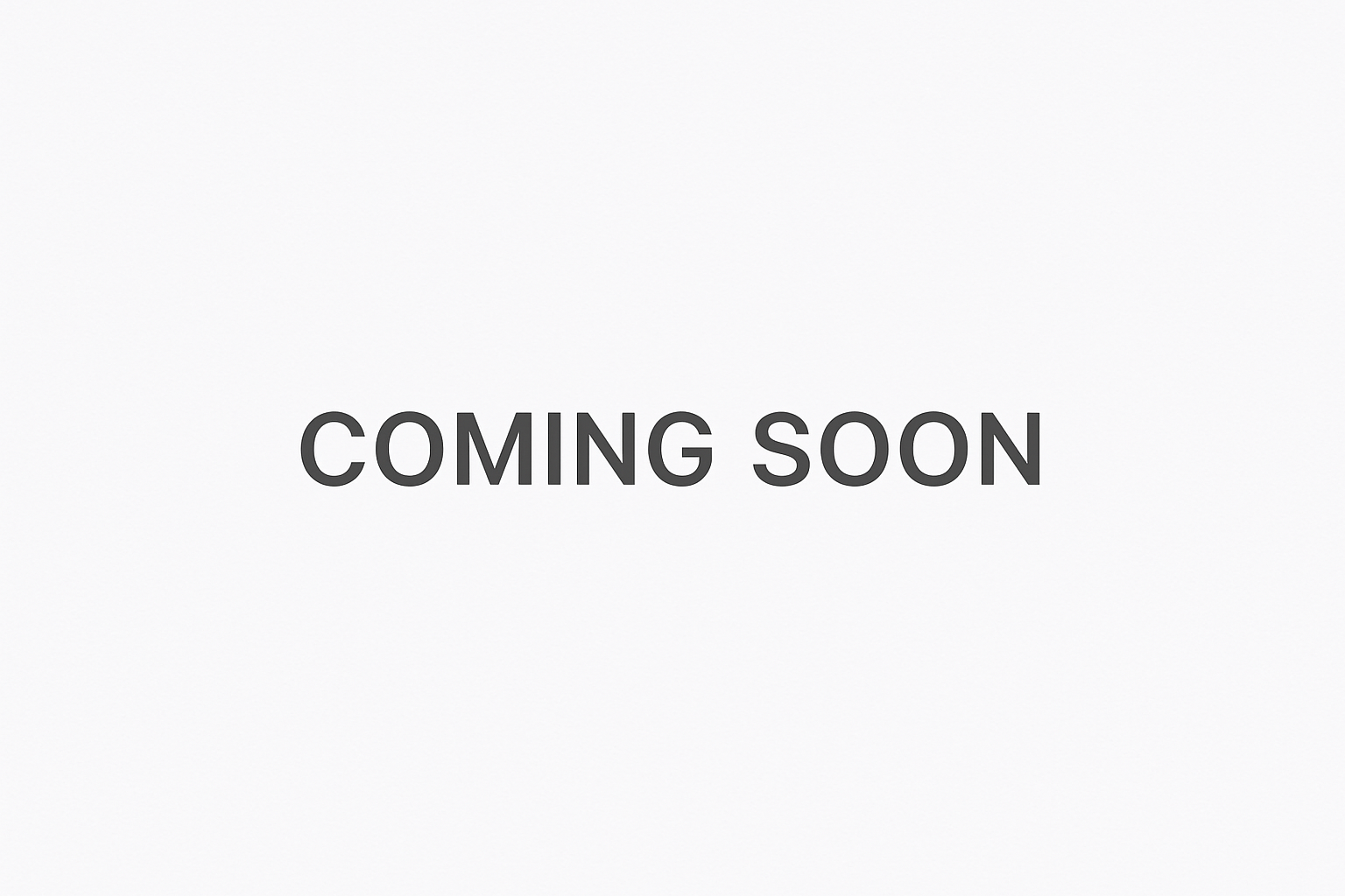 Minimalist Coming Soon Image